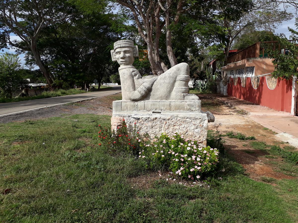 El Chac Mool Bed and Breakfast Santa Elena Eksteriør billede